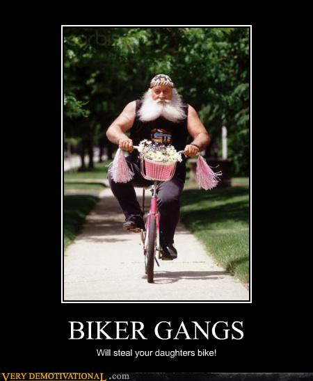 demotivational posters biker gangs