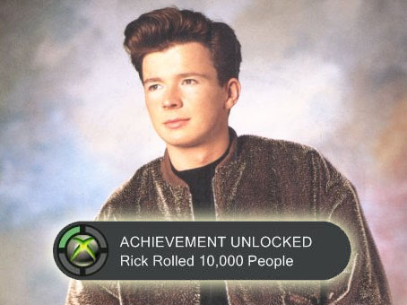 rick rolled