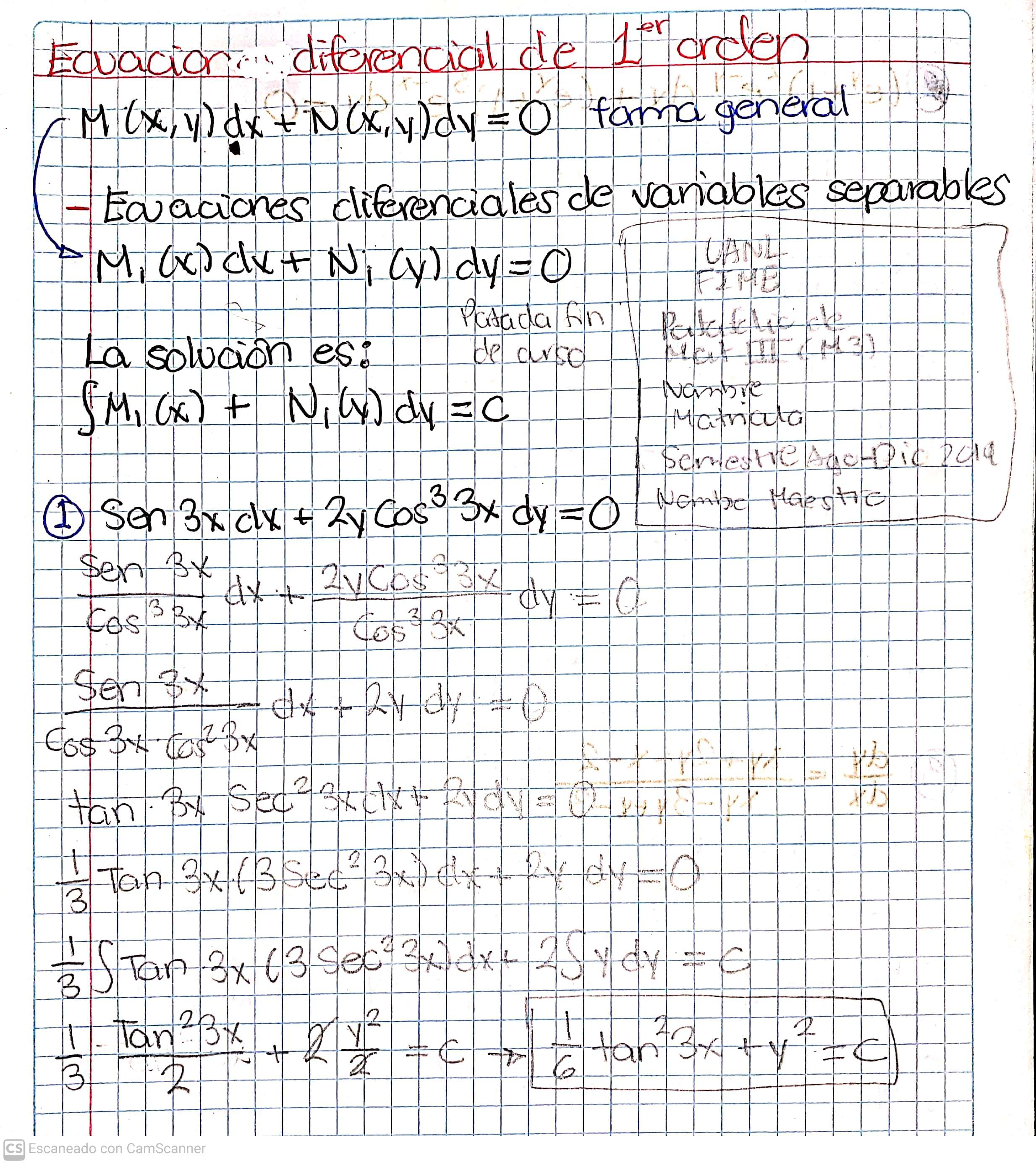 Notas Mate 3 2