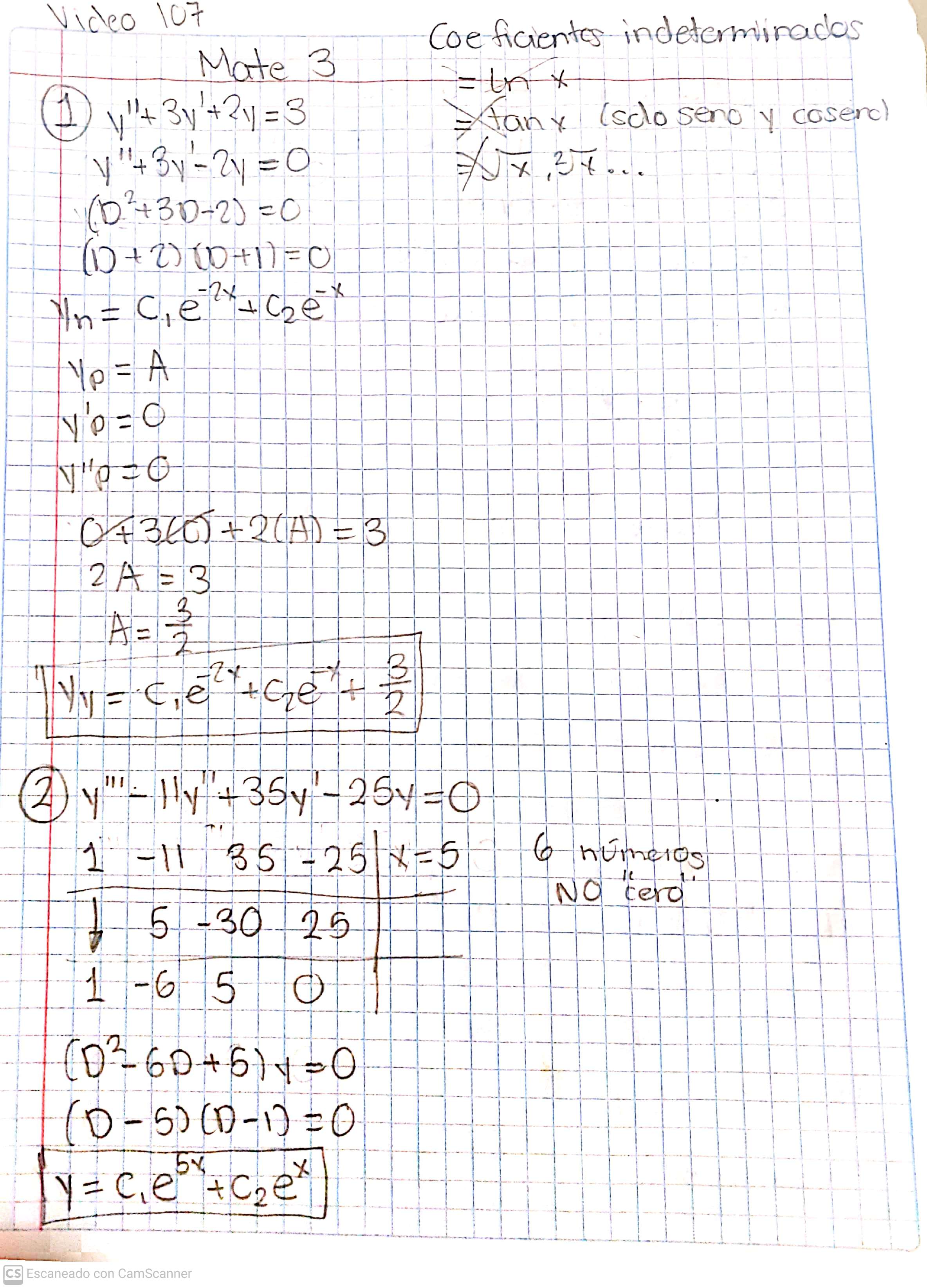 Repaso(Ejercicios) de Mate 3 3